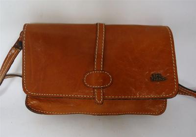 THE TREND BROWN ITALIAN LEATHER SATCHEL HANDBAG SHOULDER BAG UK