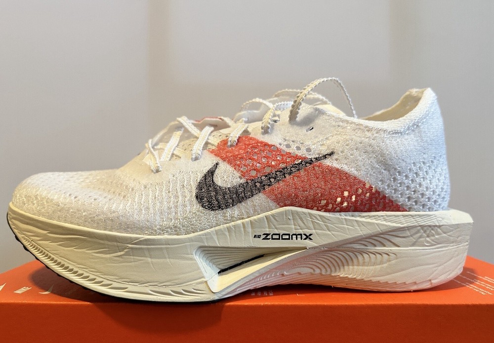 Nike ZoomX Vaporfly Next% 3 Kipchoge White FD6556-100 Men's Running Shoes Size 12