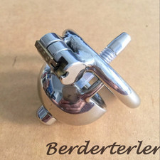 Stainless Steel Male Chastity Device Short Cage for Men Metal Locking Belt