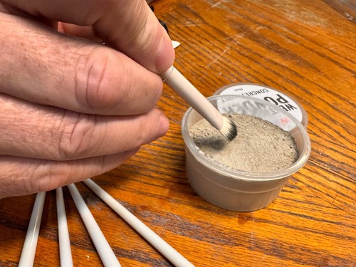 Weathering Powder Brush Set – 5 Precision Brushes for Model Detailing & Scenic E - Picture 14 of 17
