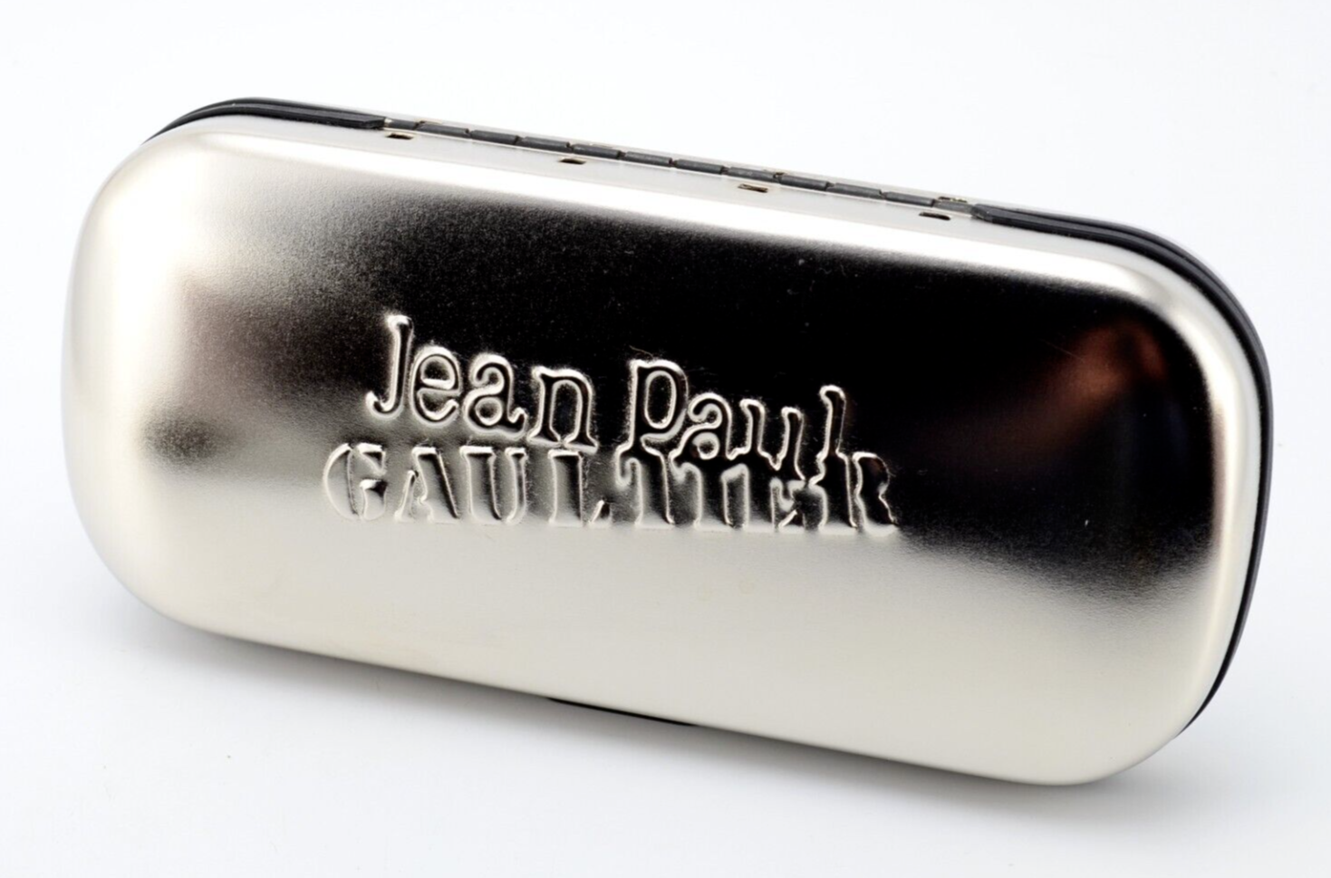 Original Jean Paul Gaultier Case Metal Case Silver Iconic 90s