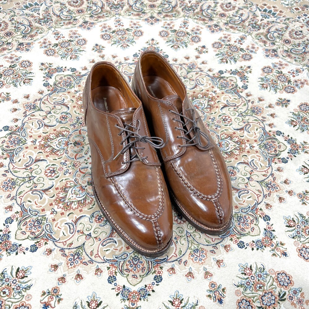 A, Size 9.5D] Alden NST Derby Blucher — Ravello Shell Cordovan