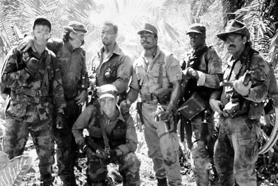 Arnold Schwarzenegger Carl Weathers & Team