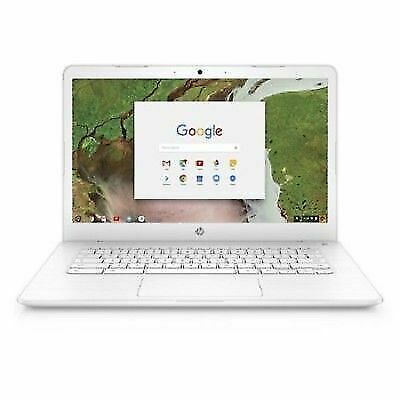 HP Chromebook 14-ca051wm 14 inch (32 GB, Intel Celeron N3350, 1.1GHz, 4GB SDRAM) - Snow White - 4AL78UA