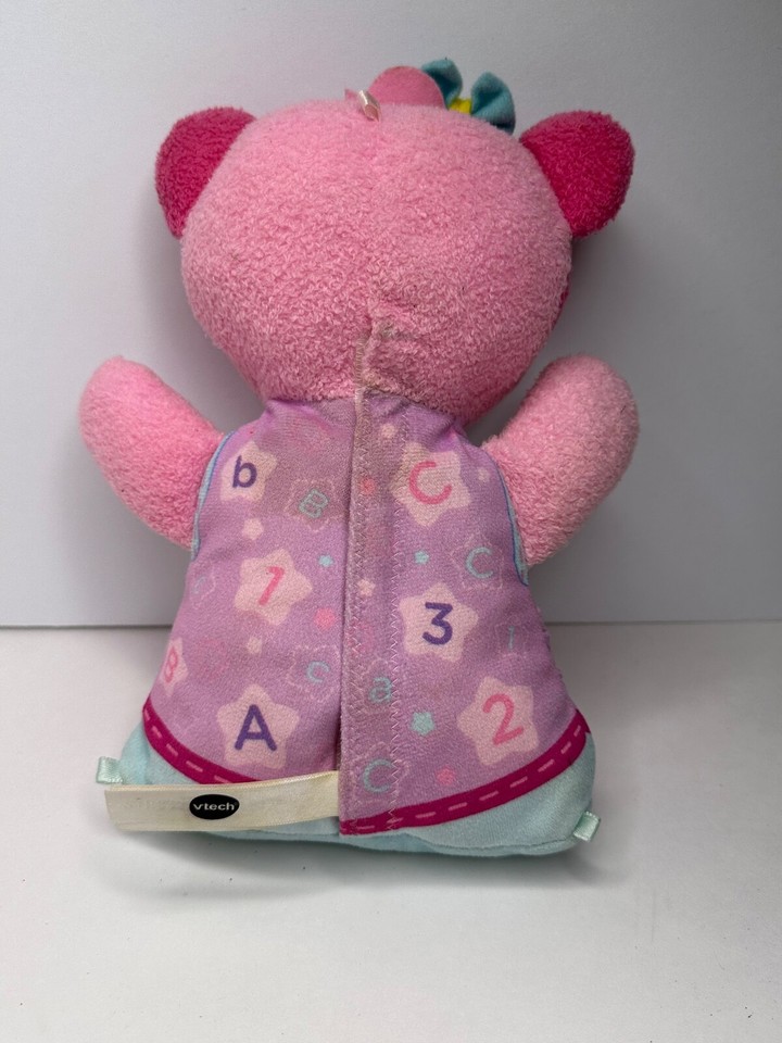 VTech Soothing Songs Bear Cub Plush Baby Crib Toy Musical Light Lovey