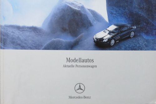 Mercedes Modellautos Prospekt brochure von 3/2004, 68 Seiten - Bild 1 von 7