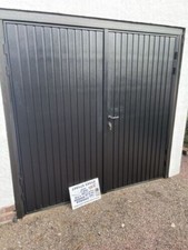BARGIN PRICE! Small Vertical Rib Side Hinge door inc steel frame