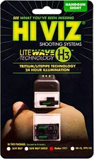 Hi-Viz Litewave H3 Trit LitePipe Kimber 1911 Pistol Front Rear Night Sight Set