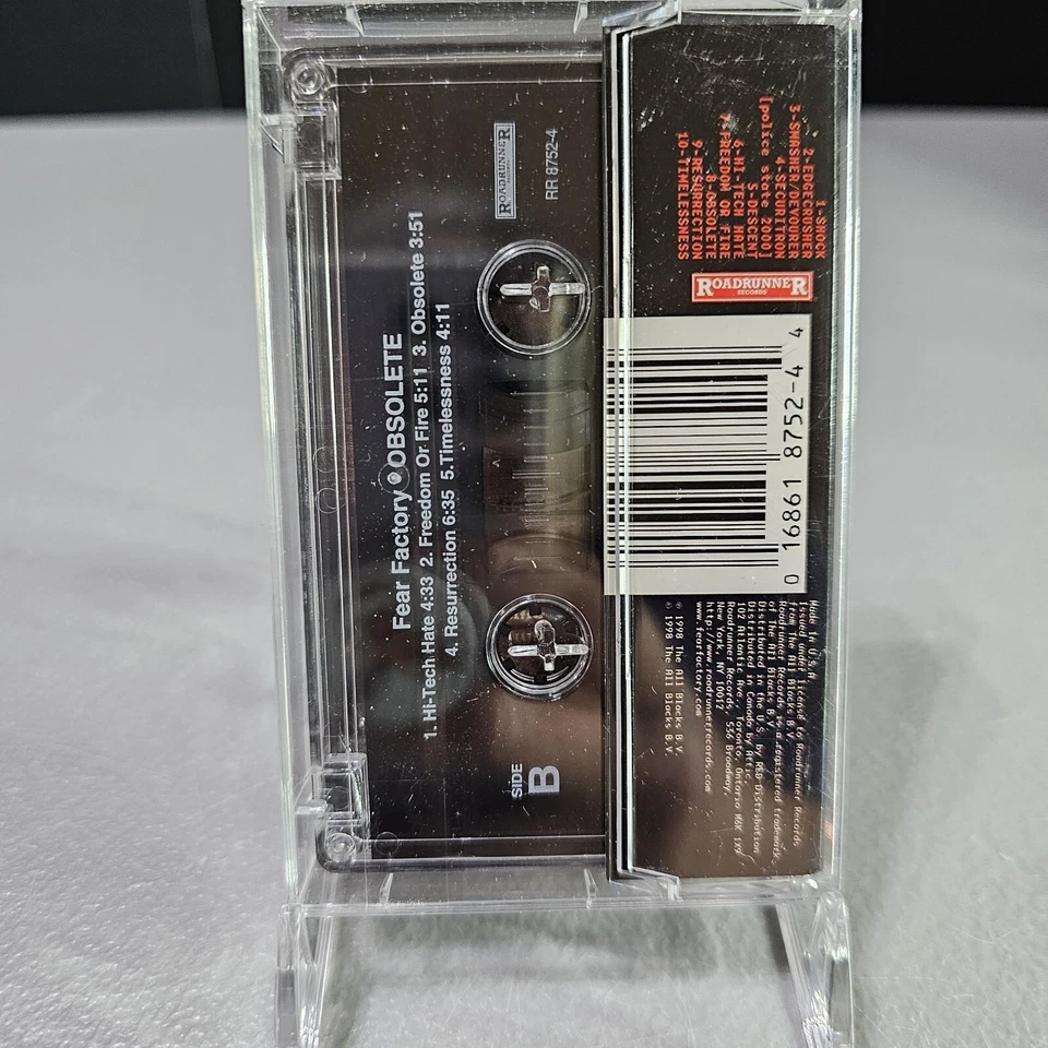 Fear Factory Obsolete Music Cassette - Image 2 of 4