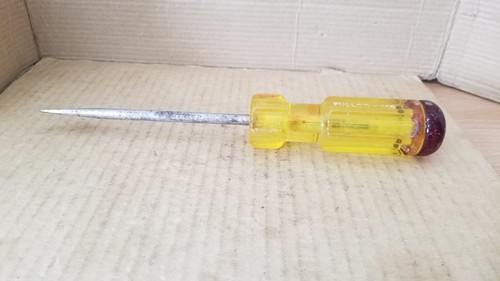 Vintage Fuller-306 Chrome Vanadium Flat/Slotted Red Top Screwdriver, VGC - Picture 3 of 21