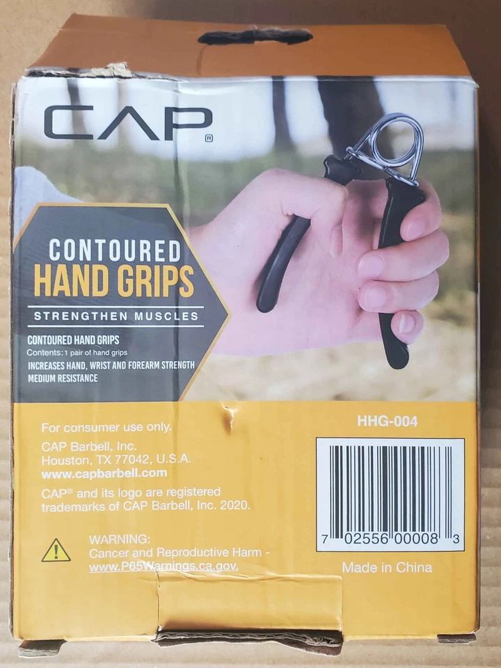Empuñaduras de fortalecimiento muscular contorneadas de CAP Foto 3 de 3