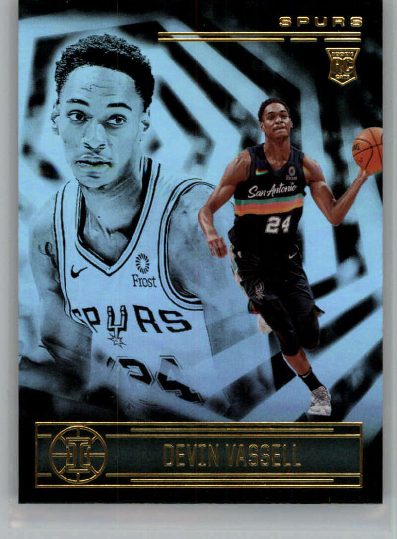 2020-21 Panini Illusions #171 Devin Vassell San Antonio Spurs Rookie