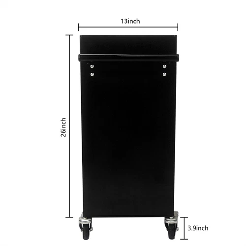 4 Drawers Rolling Tool Box Cart Chest Tool Garage Storage Cabinet with Wheels US - Picture 36 of 36