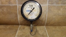 Vintage Industrial Pressure Gauge 6" Ashcroft 100 Lb Test Gauge Steampunk