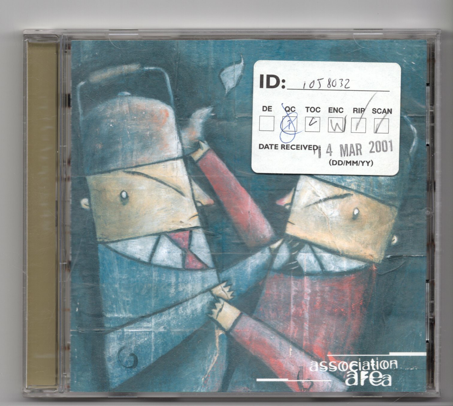 (JG69) Association Area, Loathsome Deco - 2001 CD