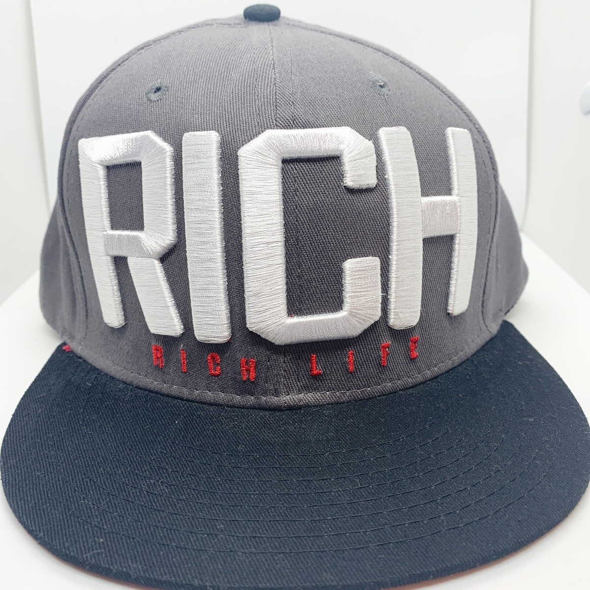 Sporty & Rich Snapback Hat Sporty & Rich Navy  main image 3