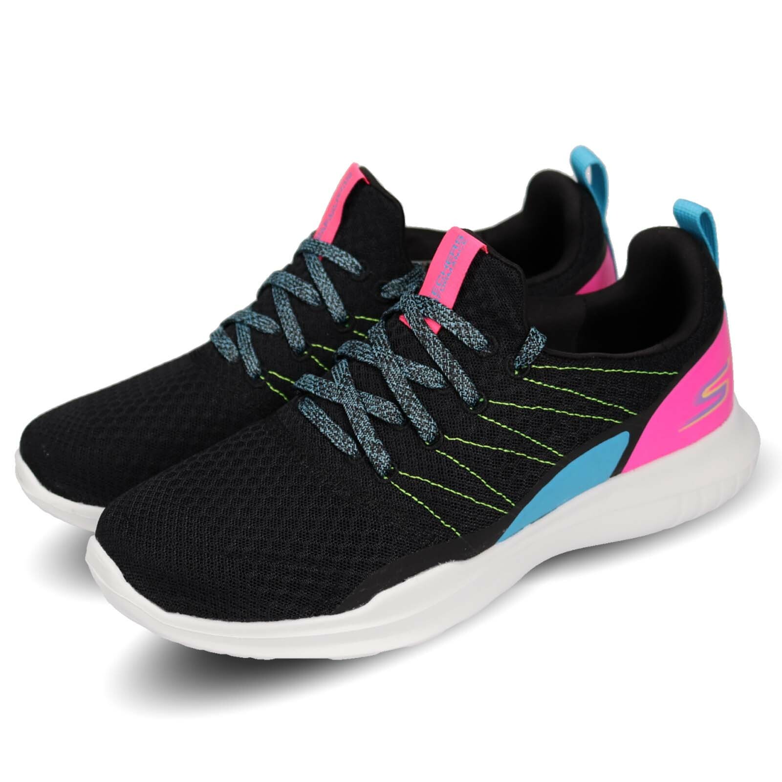 skechers go run 4 womens silver