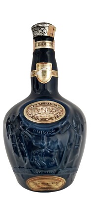 Vintage Royal Salute Scotch Whiskey Bottle Chivas Brothers Wade England Empty