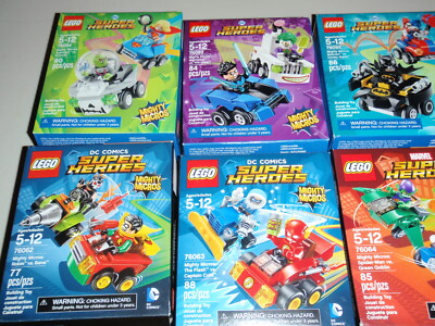 LEGO MIGHTY MICROS 76090 - 76094 76069 76070 76072 76073 76061