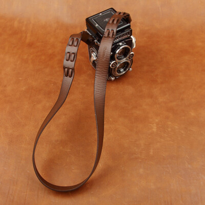 Vintage Genuine Real Camera Shoulder Strap Neck Belt Hanging Rope For Rolleiflex