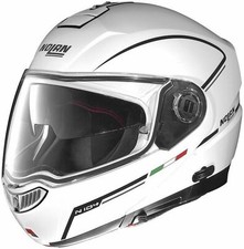 CASCO NOLAN N104 EVO STORM N-COM METAL WHITE 017 XXS