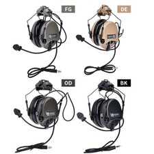 Tactical Active Pickup Noise Reduction Headset For Fast Helmet Headphone Hunting