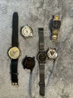 Vintage Estate Watch Lot 6 Men's Timex guess casio various parts repair