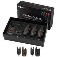 Fox Mini Micron X Bissanzeiger Sets Bissmelder Nachtangeln Baitalarm
