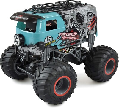 Amewi 22451 Crazy Bus Monstertruck 1:16 RTR blau