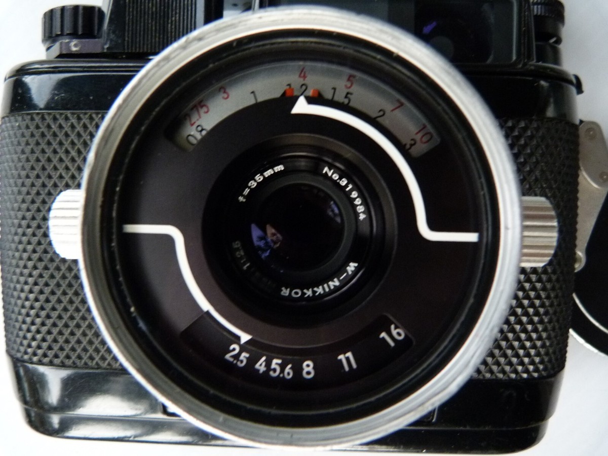Nikon NIKONOS III Underwater Camera 35mm f2.5 Lens.UW frame