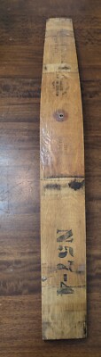 Gorgeous french wooden barrel stave - please read