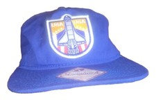 Buzz Aldrin Nasa Usa Logo Blue Hat Space Apollo 13 Moon Landing Cap Snapback