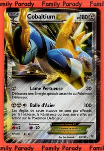 Cobaltium Ex 180pv 93 135 Carte Pokemon Tempete Plasma Ultra Rare Neuve Fr Ebay