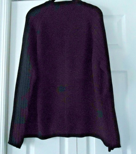 Men's Metropolitan by Lord & Taylor Black Sz XL Knit Crew Neck Sweater - Picture 5 of 6