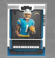 2023 Panini Contenders Football Quentin Johnston Rookie Draft Class #18 Chargers