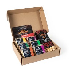 Exstream BBQ Fruit Wood Chip Gift Box 6 Species - With Smoker Box & Firelighters