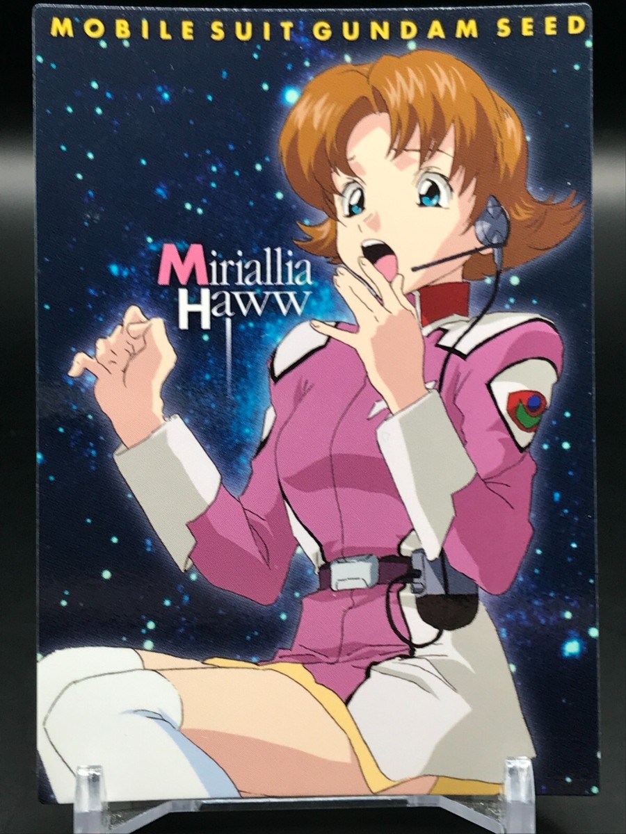Miriallia Haww GUNDAM SEED CARDDASS TCG BANDAI 2003 Japanese Rare