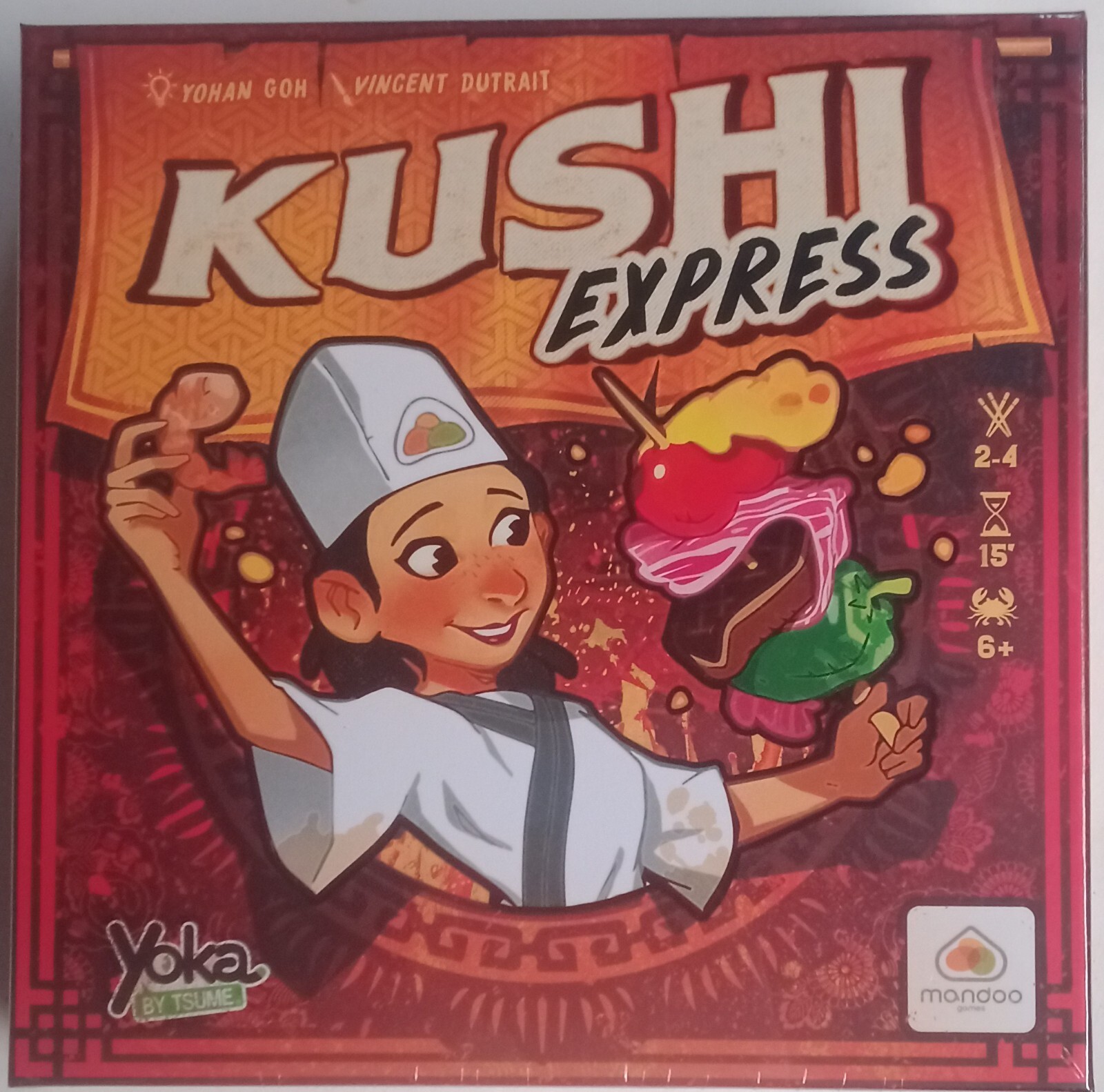 Kushi Express Master of Skewers de 2019 jeu de société Yoka by Tsume neuf