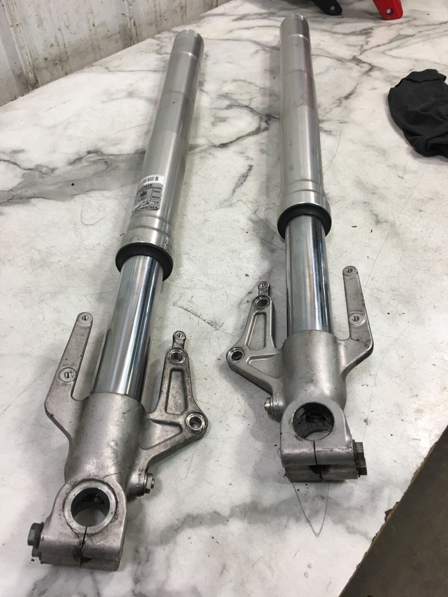 3901☘️1年間管理株☘️⭐️超小輪⭐️torquatus x multifidus⭐️ 04 Ducati Multistrada 1000 DS front forks fork tubes shocks right