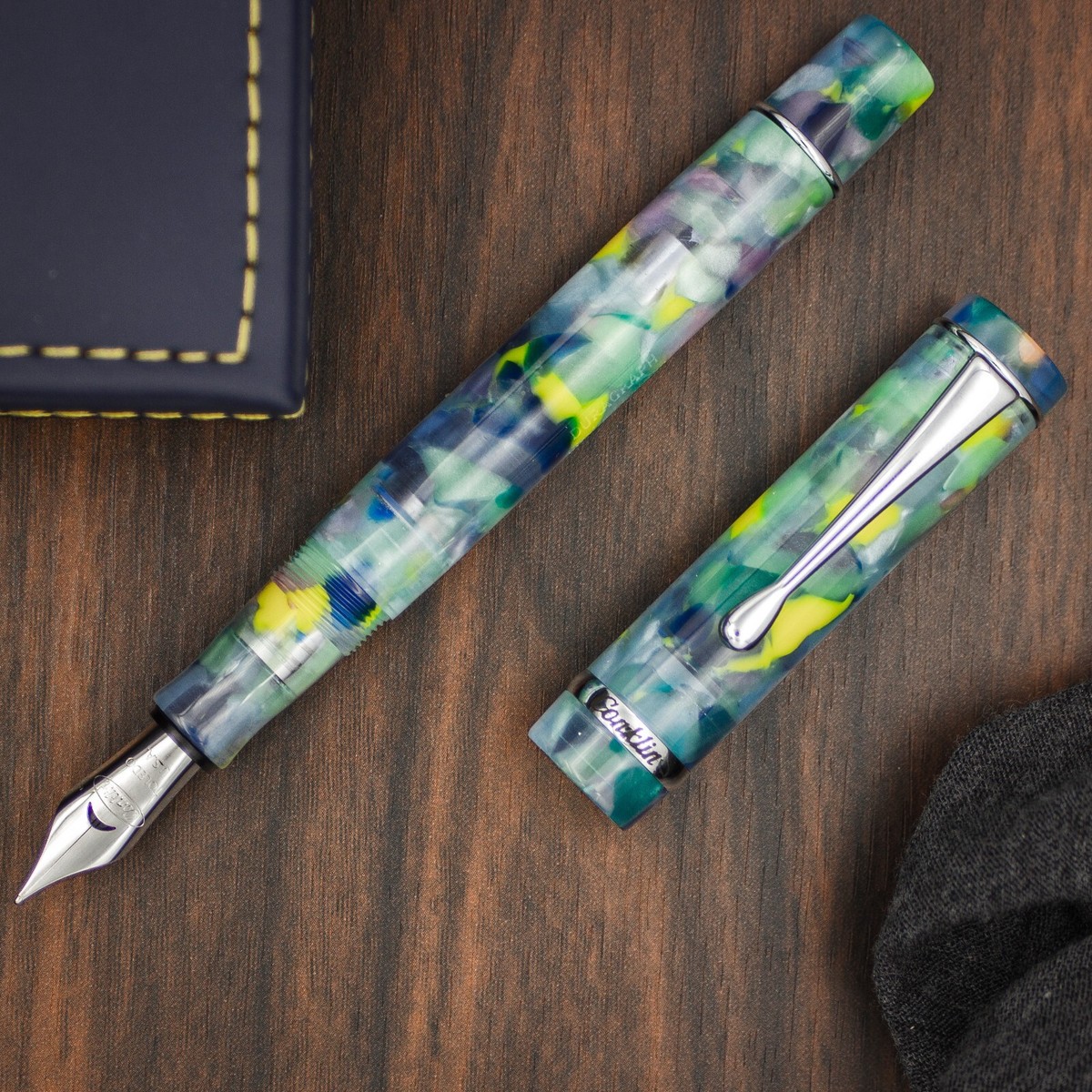 Conklin Duragraph Limited Edition 1898 Fountain Pen, Lemon Zest, New in Box