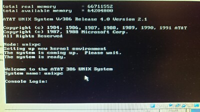 AT&T UNIX System V Release 4 Version 2.1 | eBay