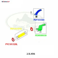 LAND ROVER TERMOSTAT AND PIPES ASSEMBLY SET FREEL 96-06 MR0175 PEM000030 AM4x4