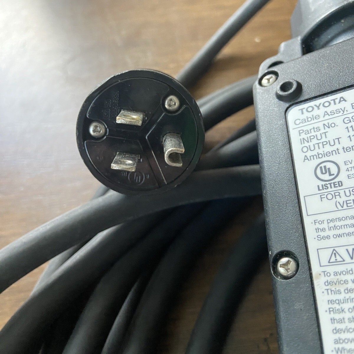 【てん】Lexus toyotaトヨタ 純正 EV Charger Lexus EV Charger RZ 450e RZ300e NX450h+ RX450h+ TX550h+ Plug