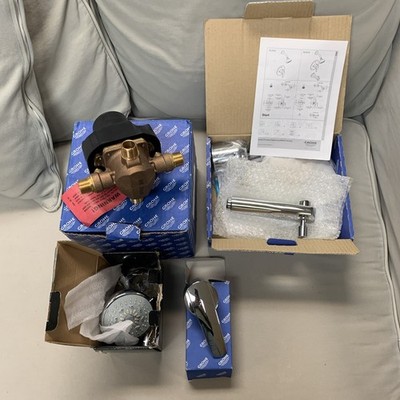 Grohe Bauline Contemporary Shower System w/Grohsafe Pressure Valve