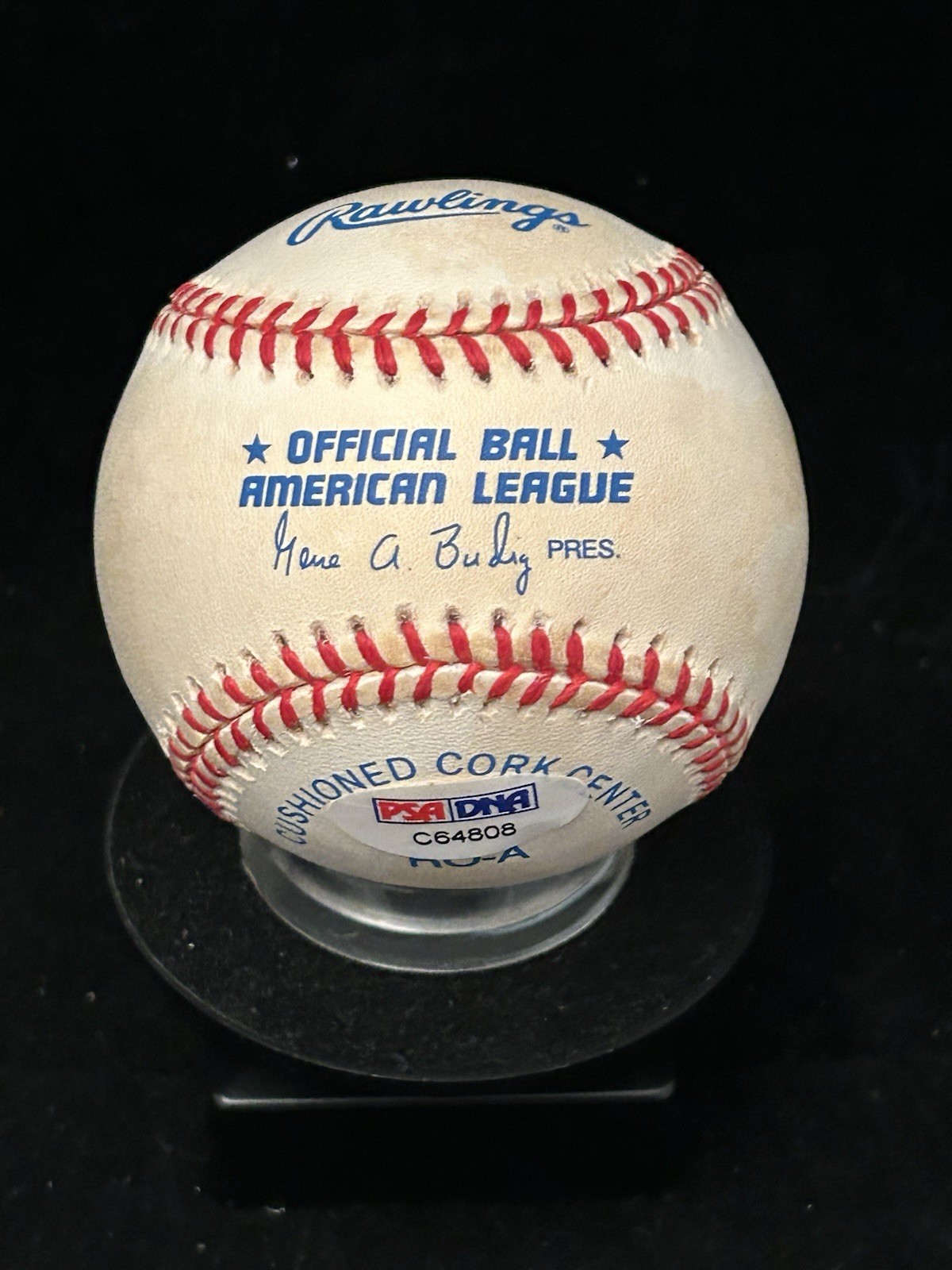 Rafael Palmeiro Cubs Rangers Orioles Signed Autograph ROALB Baseball PSA DNA COA view 7