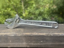 Vintage Crescent Crestoloy Tool Co. 6” Adjustable Wrench – Made in USA