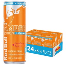 Red Bull Sugar Free Amber Edition Strawberry ...