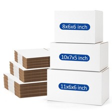 Assorted-Sizes-Shipping-Boxes-45-Pack: 8x6x6  10x7x5  11x6x6 Small-Shipping...