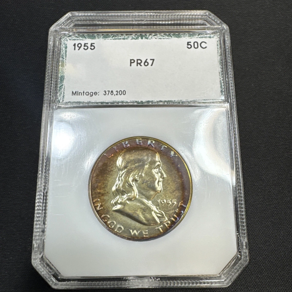 PR 67 Graded 1955 Franklin Half Dollars (1948-1963) for sale | eBay