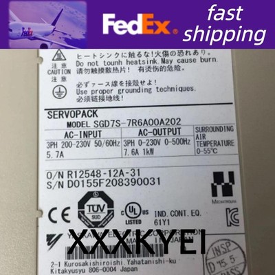 1PC YASKAWA Servo Drive SGD7S-7R6A00B202 New